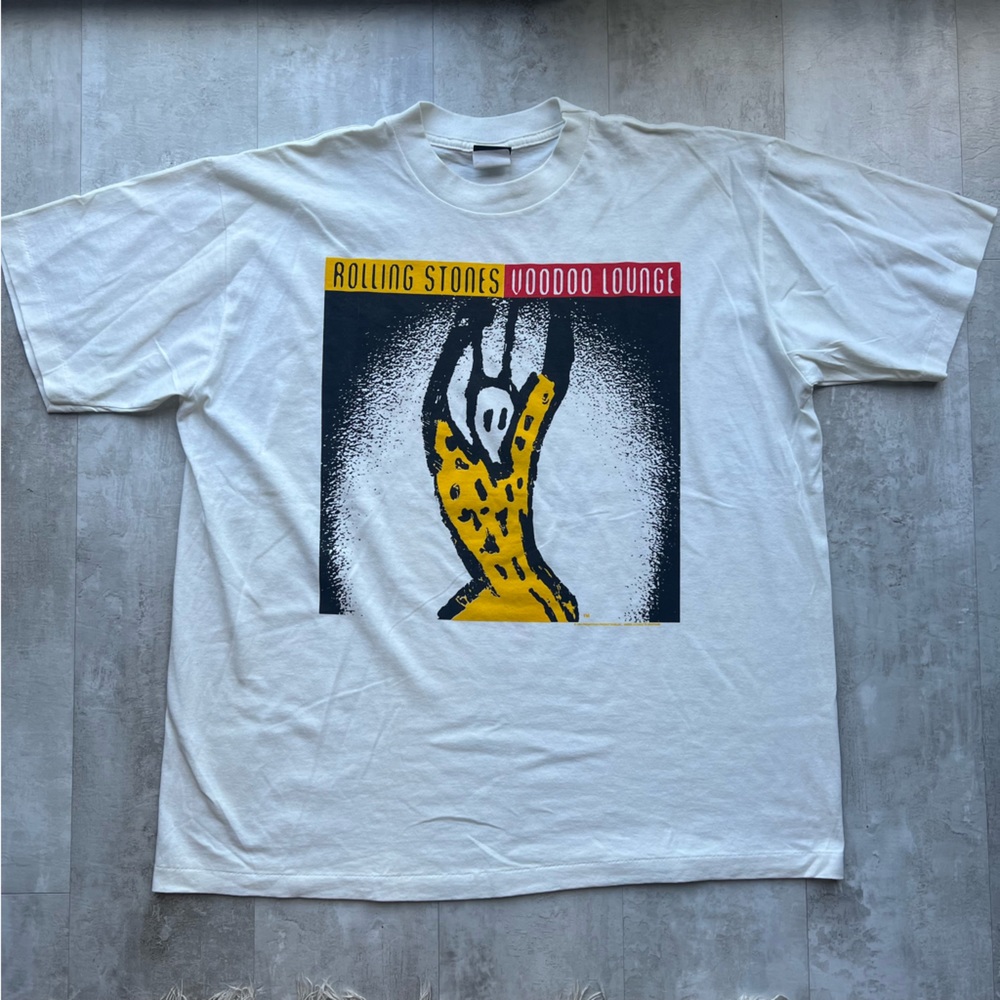 Vintage 1994 Rolling Stones - Voodoo lounge tour. Brockum size XL like new